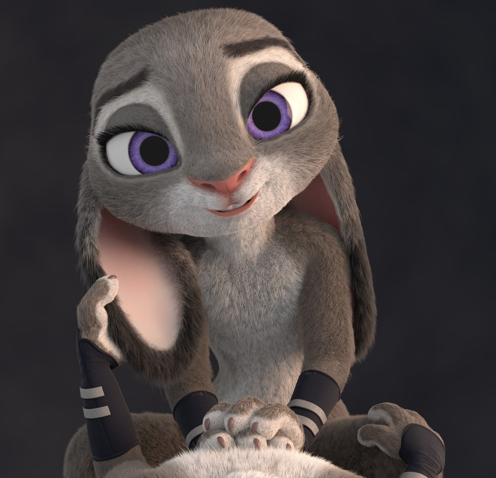 Here are 2 more goodies for you - NSFW, Zootopia, Zootopia, Judy hopps, 3D modeling, Fan art, Fan work, Longpost