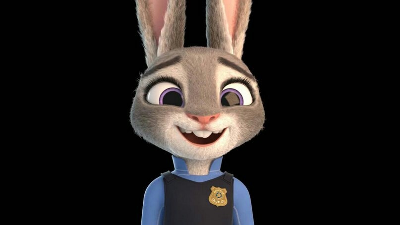 Улыбчивая крольчишка - Zootopia, Зверополис, Judy Hopps, 3D моделирование, Фанатское творчество, Фанатская работа