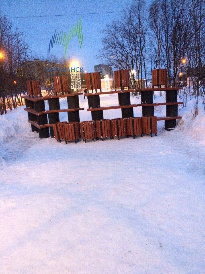 Ты не пройдешь - Мурманск, Скамейки, Доброе утро, Хулиганство