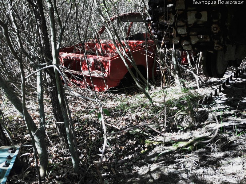 Rassokha - a cemetery of equipment in Chernobyl 2018 - My, Chernobyl, Cemetery of Machinery, Radiation, Zuo, Longpost