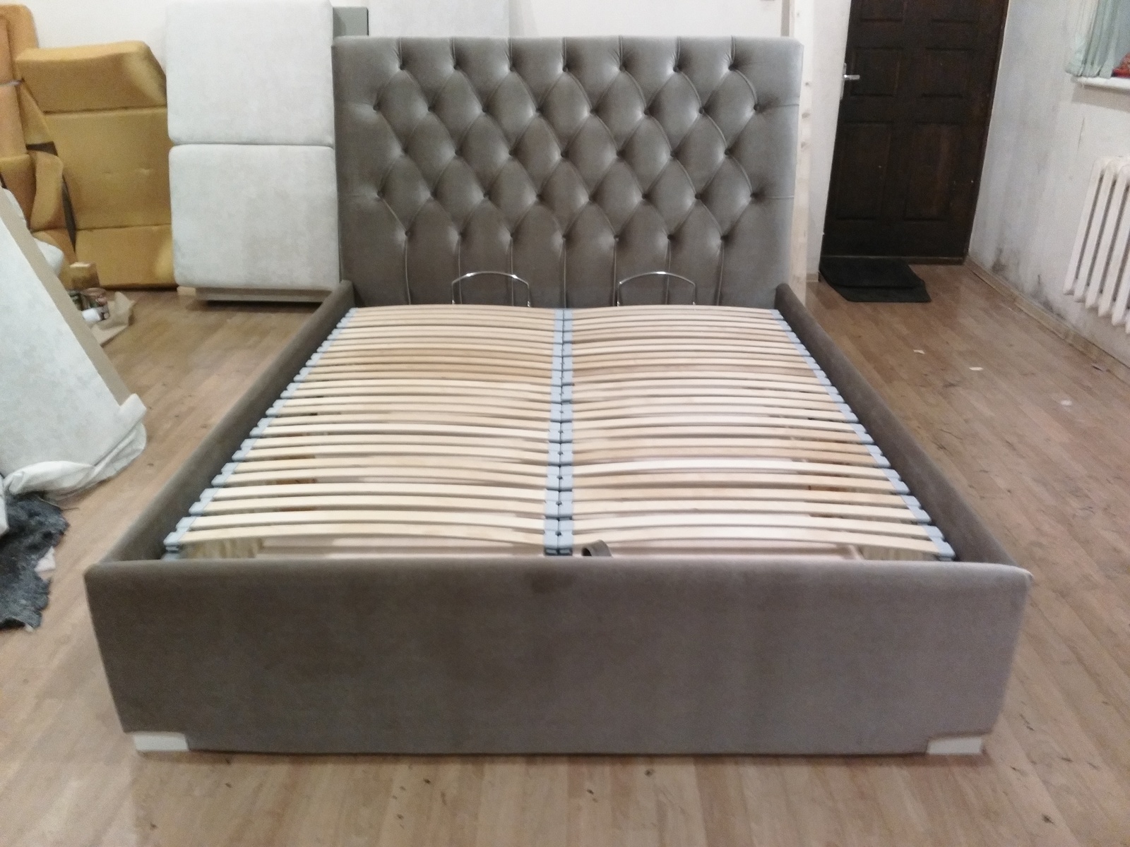 First bed made to order. - My, Furniture, With your own hands, Bed, Crafts, First, Work, Longpost