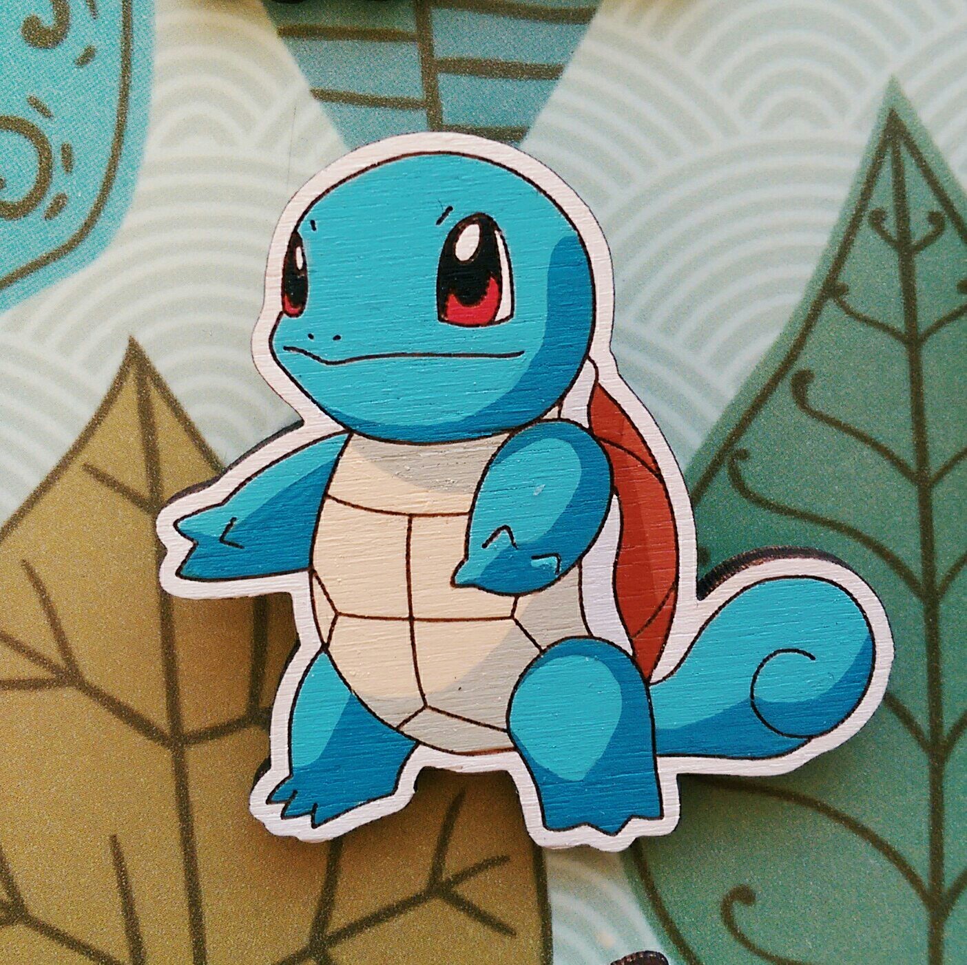 Wooden badges with hand-painted. Pokemon series. - My, Longpost, Wood products, Handmade, Pokemon