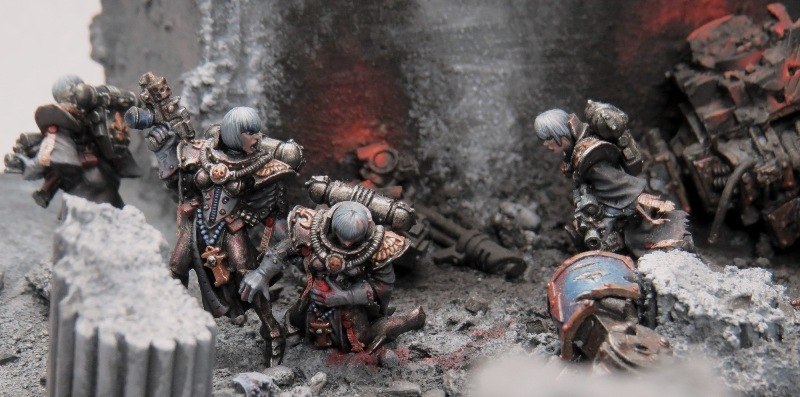 Sisters of battle - Modeling, Warhammer 40k, Wh miniatures, Adepta Sororitas, Longpost