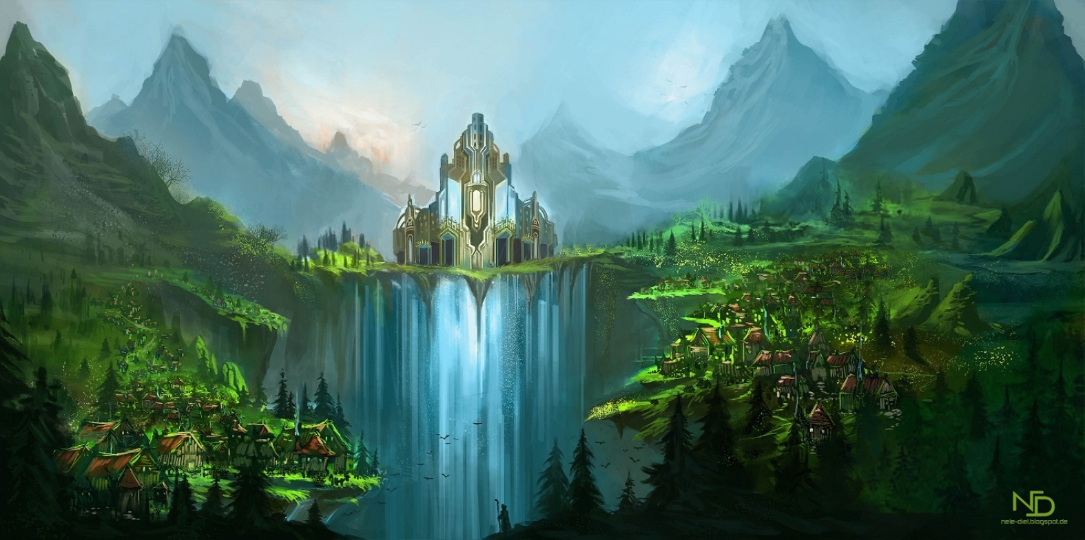 Places you can never visit - Fantasy, , Longpost