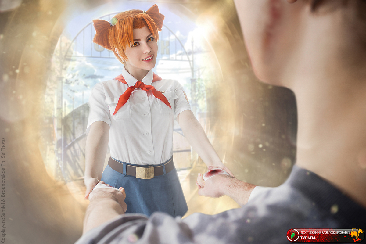 Everyone gets the reality they deserve. - My, Endless summer, Visual novel, Cosplay, Russian cosplay, Semyon, Alisa Dvachevskaya, Workers' Children, Longpost