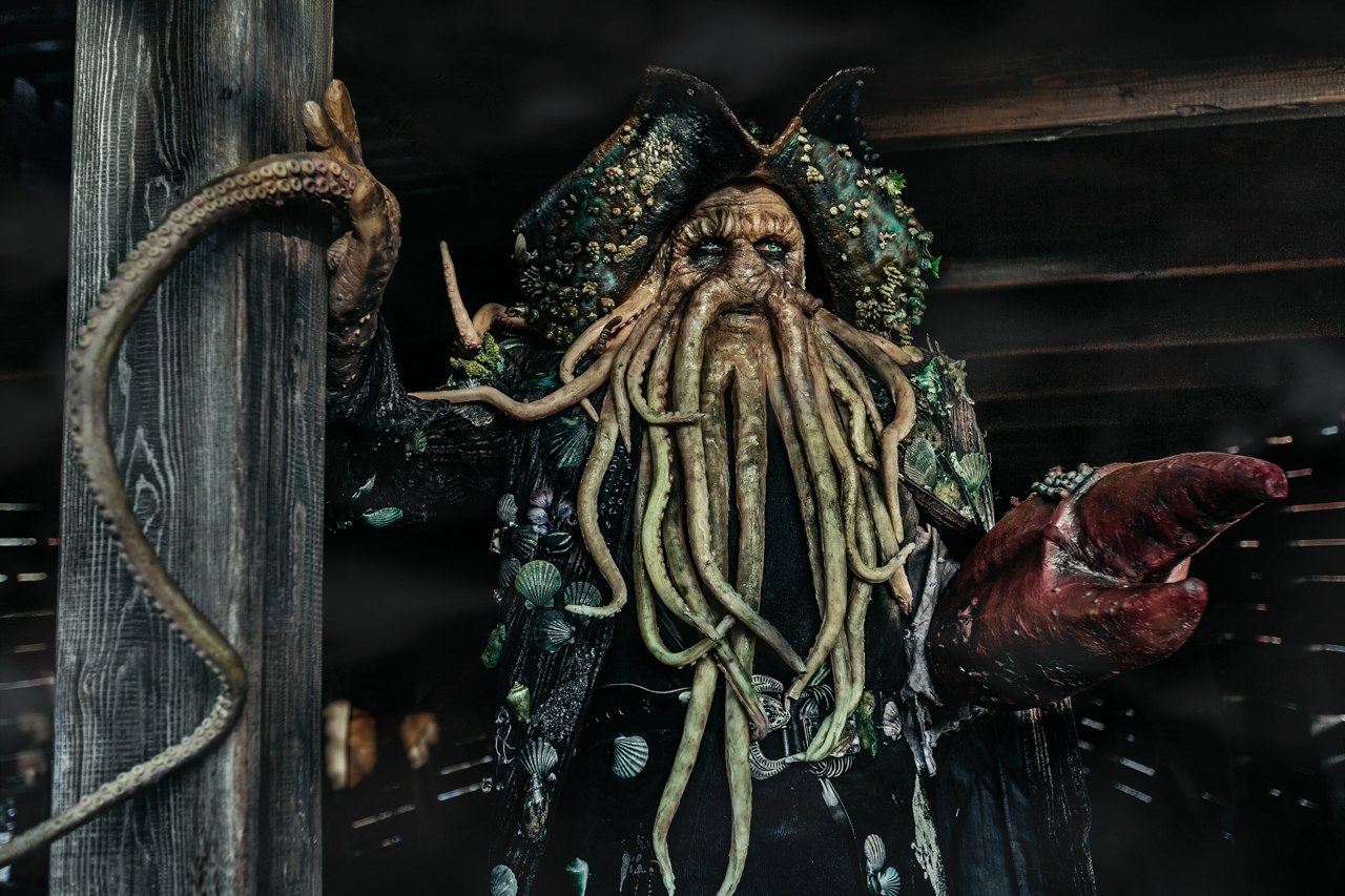 Косплей из Челябинска - Davy Jones - Косплей, Россия, Пираты карибского моря, Челябинск, Длиннопост