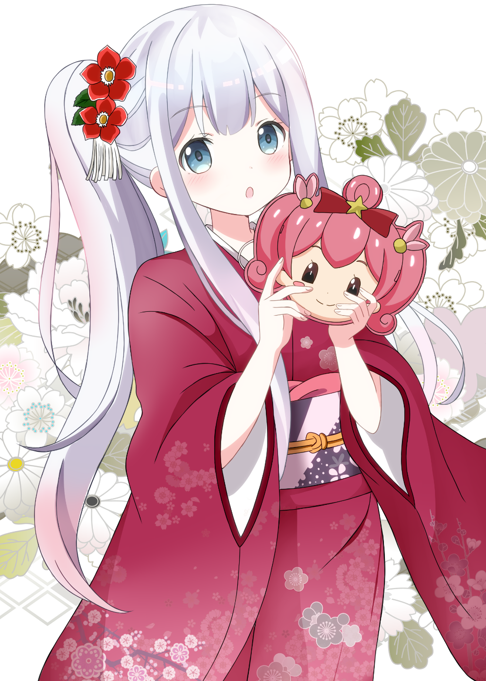 Sagiri in yukata) - Anime art, Izumi sagiri, Eromanga-Sensei, Anime