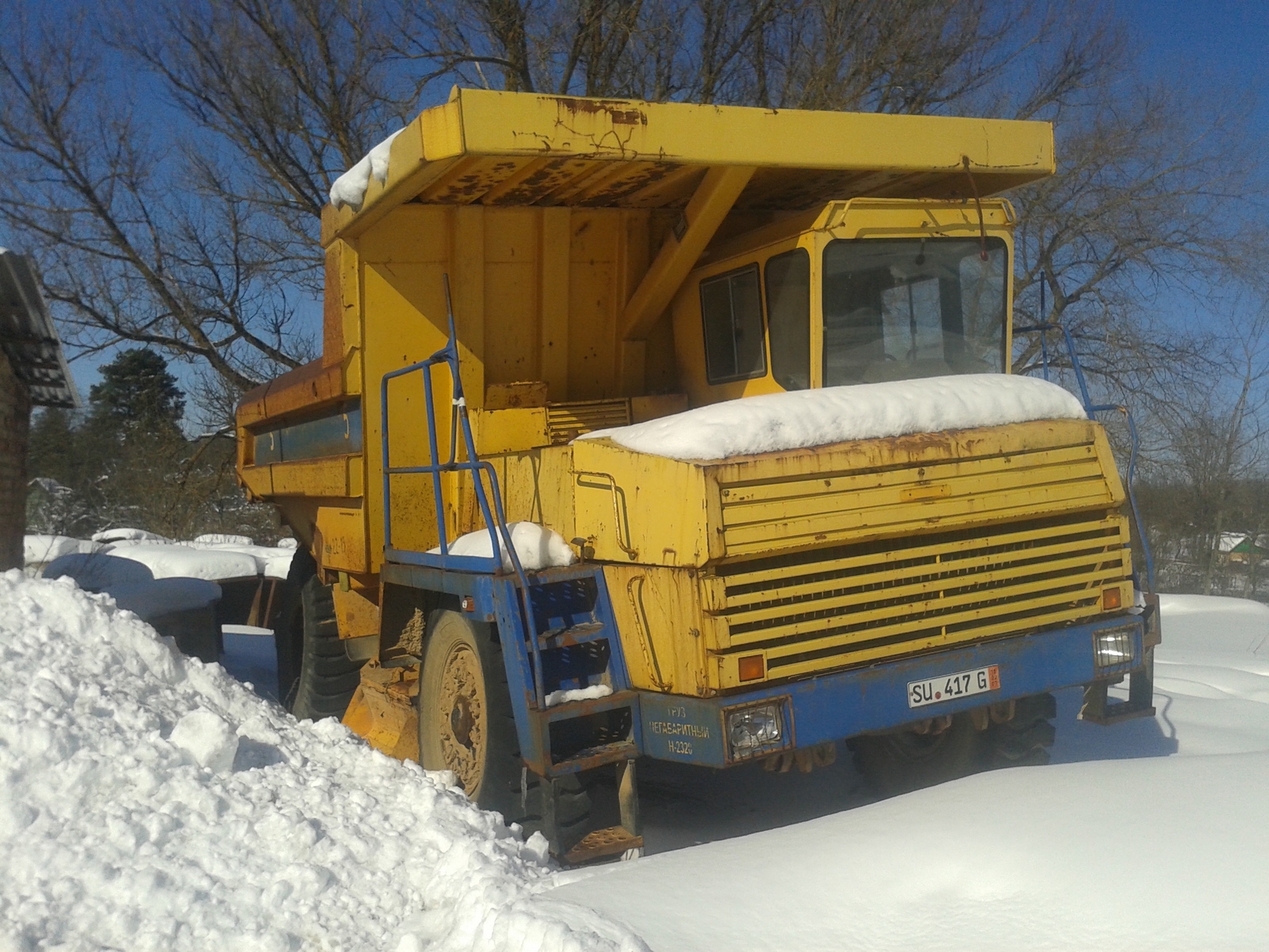 Sleeping mastodons - My, Mastodon, BelAZ, Longpost