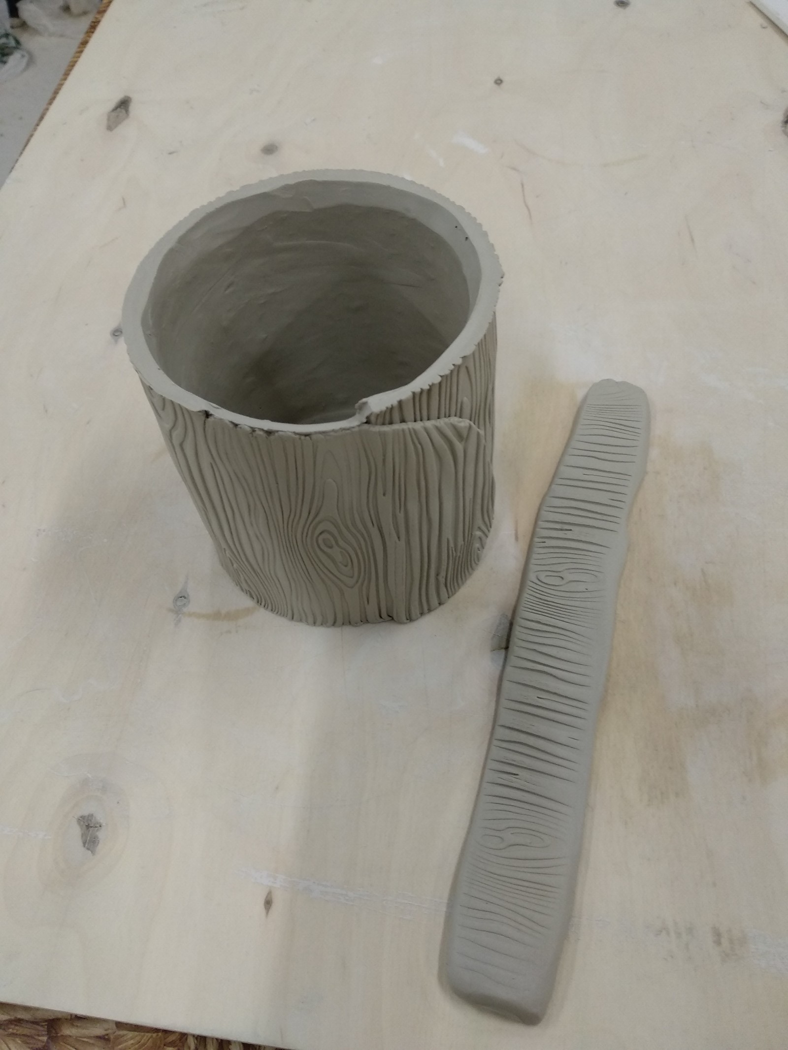 wooden mug - My, Ceramics, Кружки, Master Class, Tree, Longpost