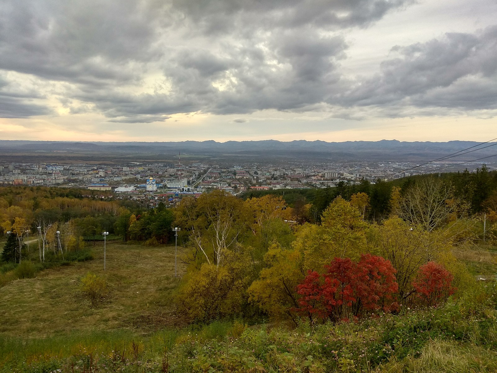 On Sakhalin - My, Sakhalin, Yuzhno-Sakhalinsk, Sea, Sea of ??Okhotsk, Autumn, Longpost