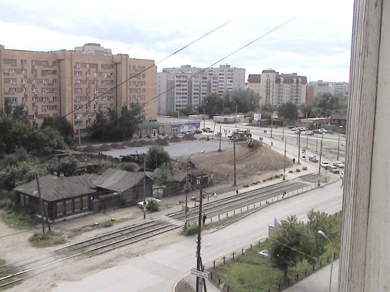 From old to new - My, Building, Alley, Longpost, Yekaterinburg