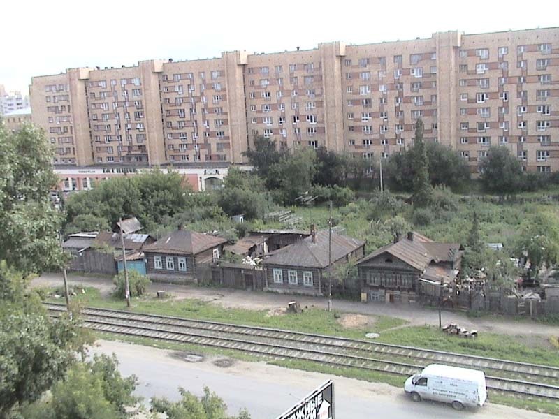 From old to new - My, Building, Alley, Longpost, Yekaterinburg