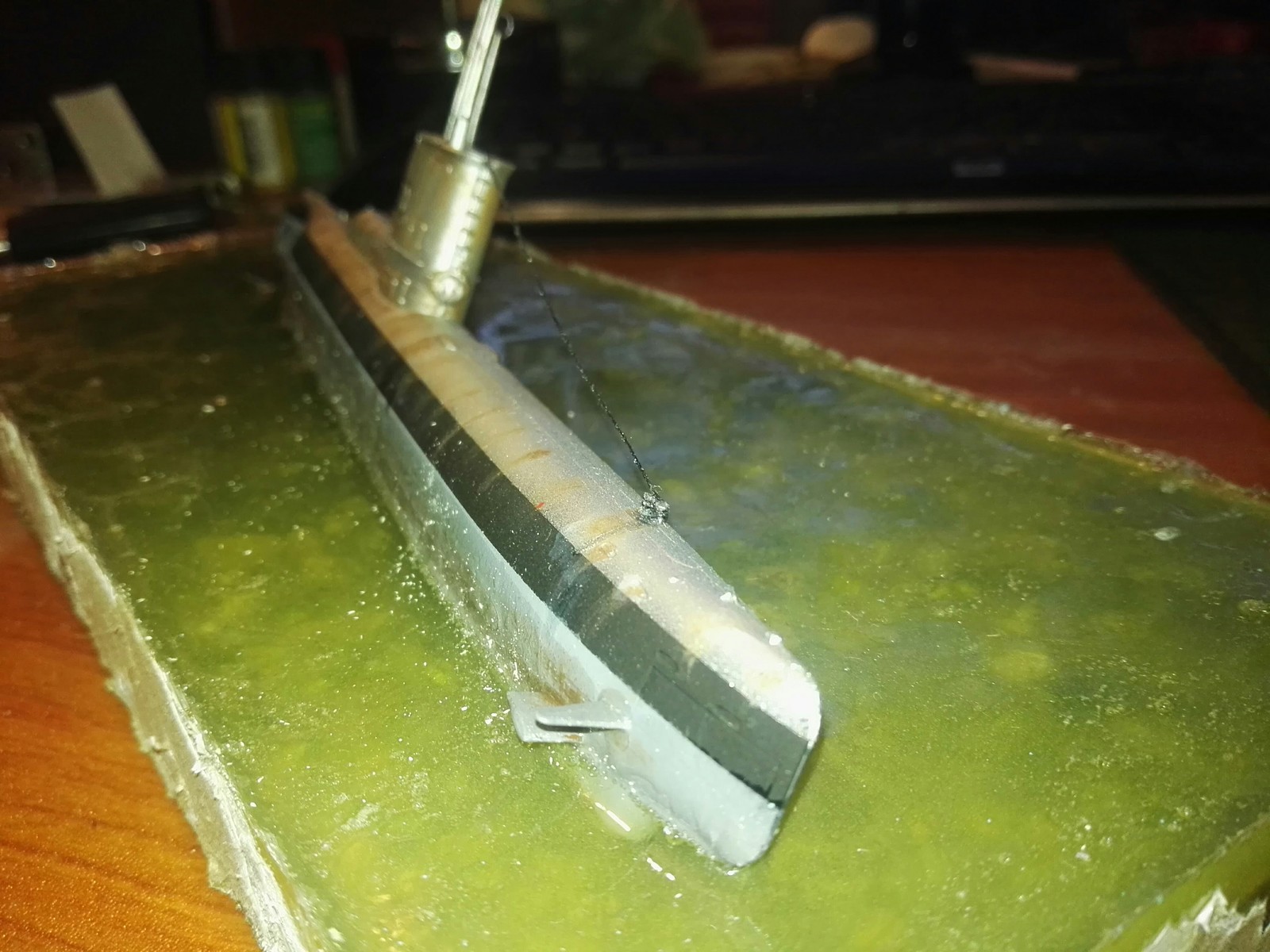 Uboat xxiii   [2] - My, Stand modeling, Submarine, Longpost