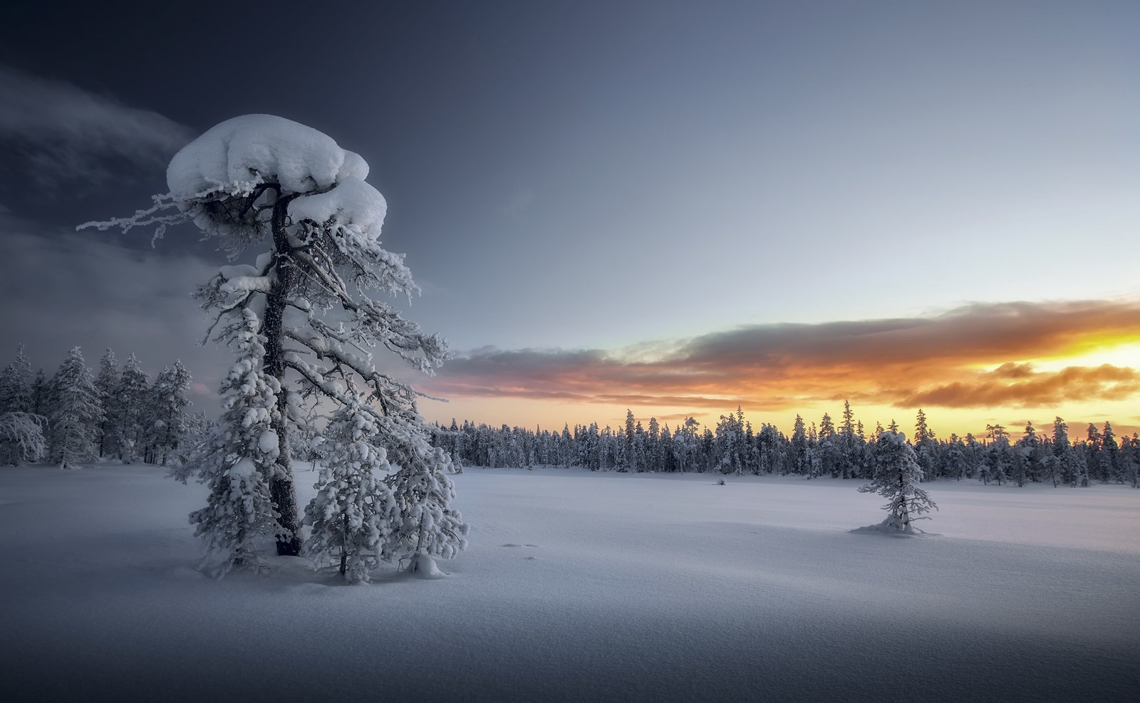 Murmansk region - Russia, The photo, Nature, Landscape, Snow, freezing, , Longpost