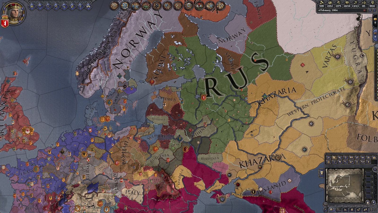 Lightstream by Crusader Kings II. Part XXVI, 1054-1064 - My, Leitstream, Computer games, Humor, Longpost