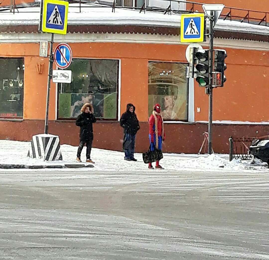 Питер Паркер в Мурманске - Мурманск, Человек-Паук