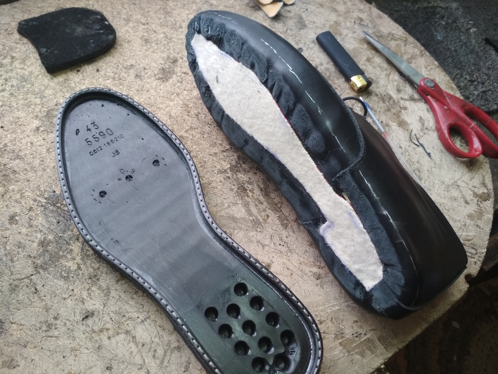 Shoemaker's Baptism or My First Pair - My, Shoes, Master, Self-development, Homemade, Longpost