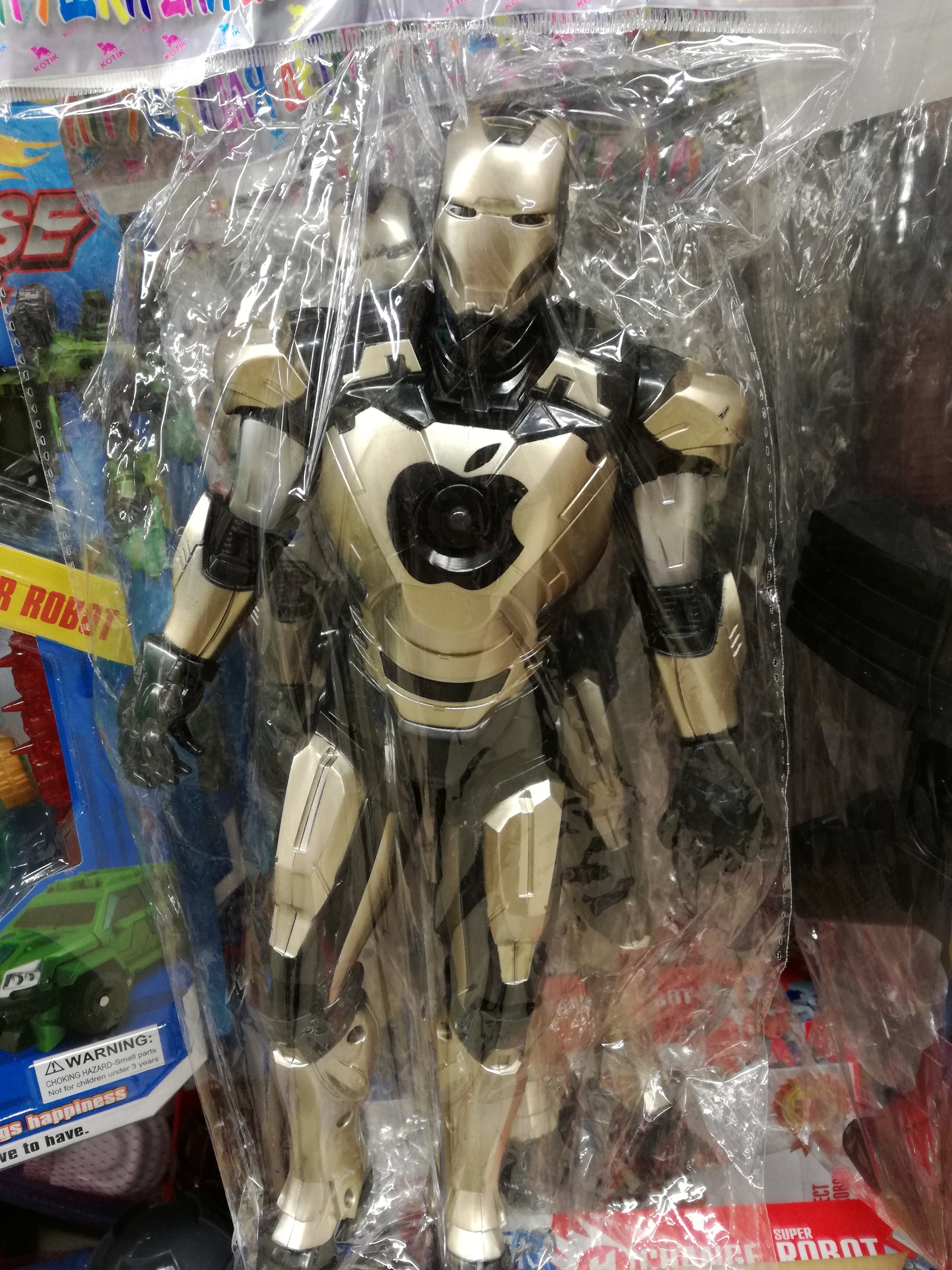 Iron man - Apples, Toys