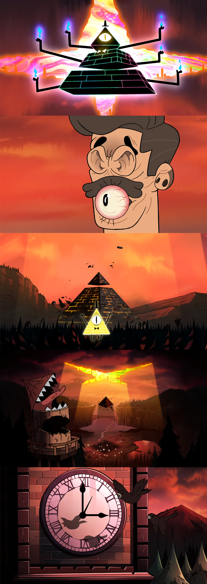 Gravity Falls theory: Bill actually won - My, , Gravity falls, Bill cipher, Alex Hirsch, Theory, Madness, Illuminati, Longpost