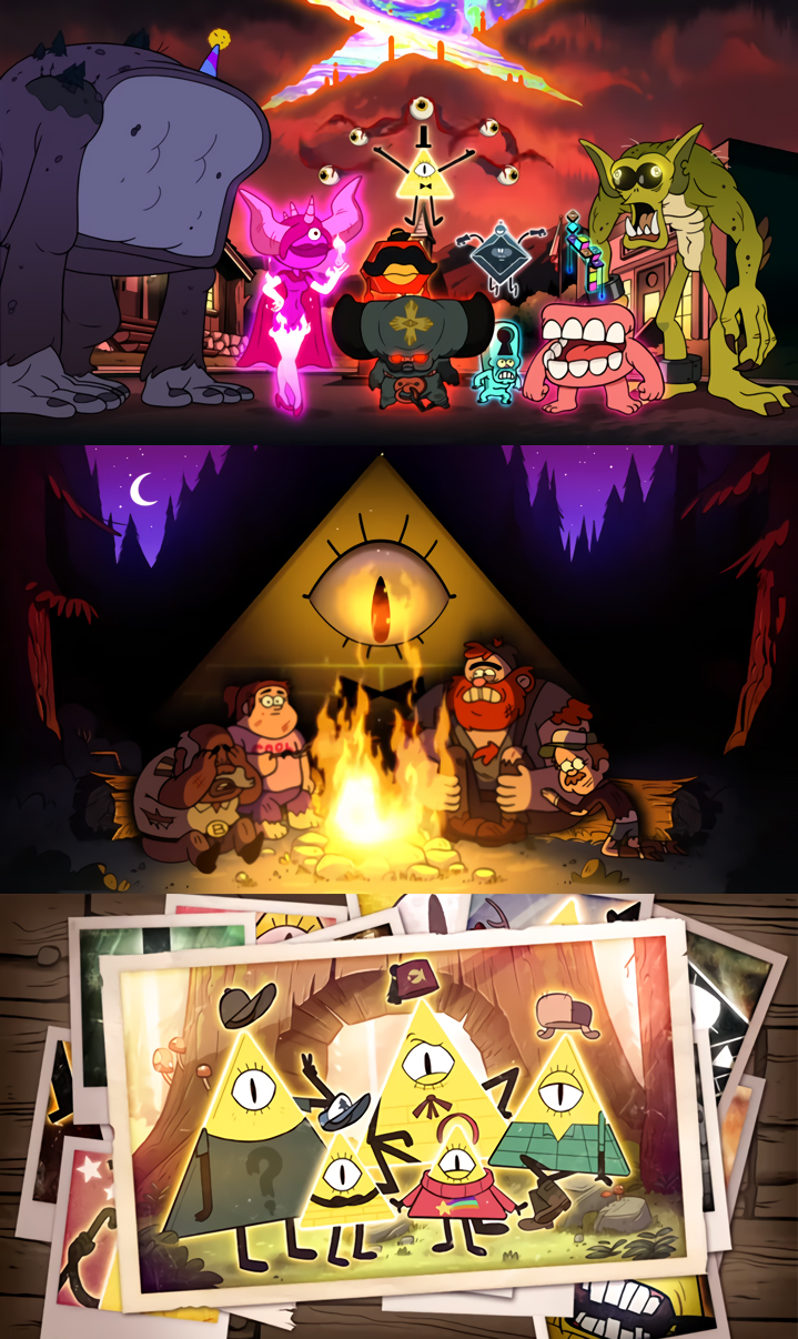 Gravity Falls theory: Bill actually won - My, , Gravity falls, Bill cipher, Alex Hirsch, Theory, Madness, Illuminati, Longpost