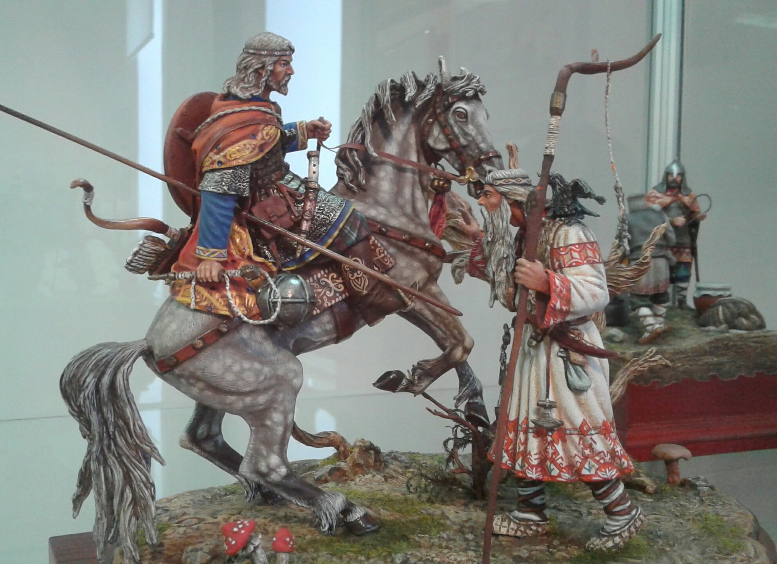 History in miniature. - My, Miniature, Military Historical Miniature, Museum, Historical figures, Longpost