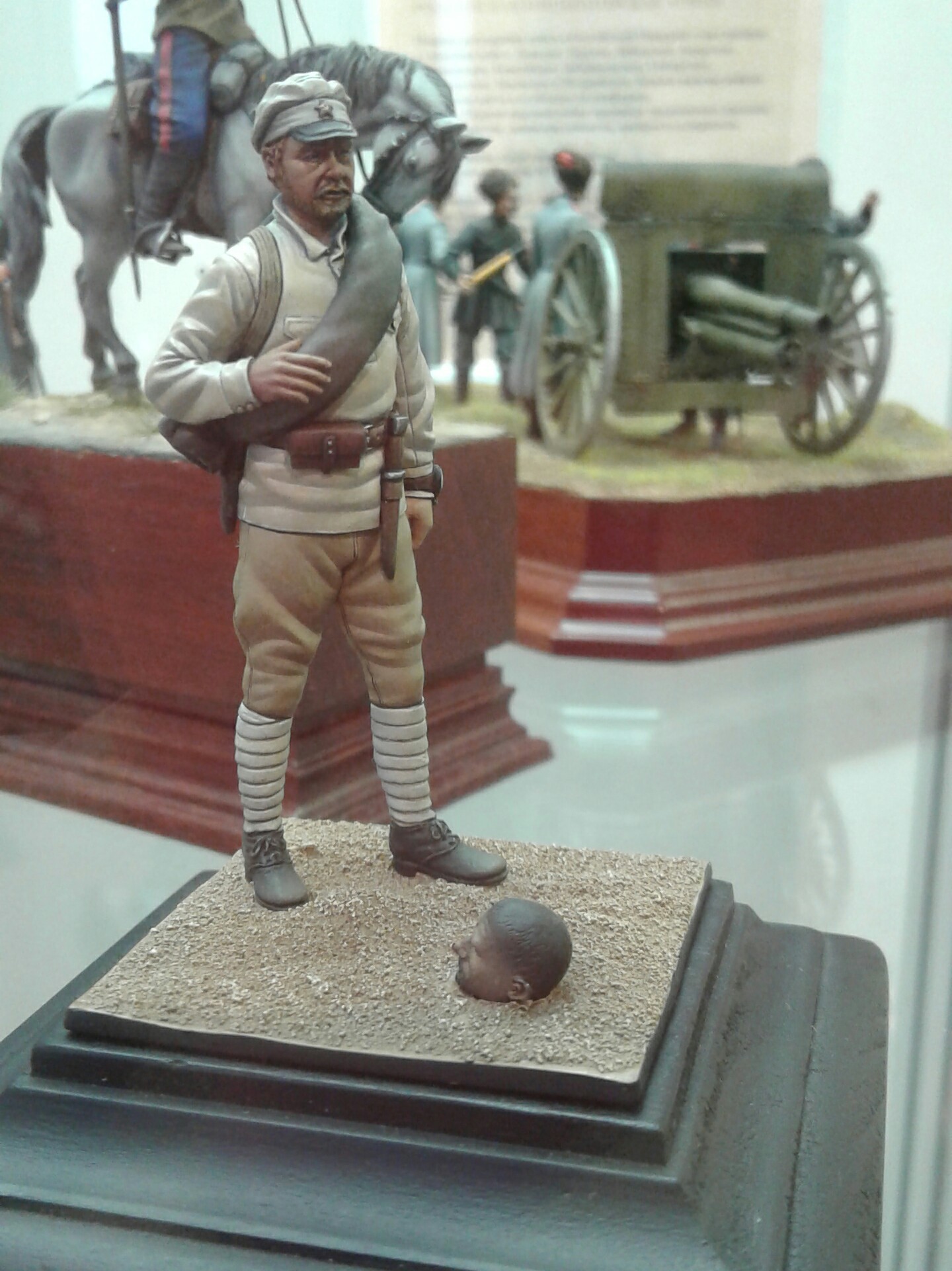 History in miniature. - My, Miniature, Military Historical Miniature, Museum, Historical figures, Longpost