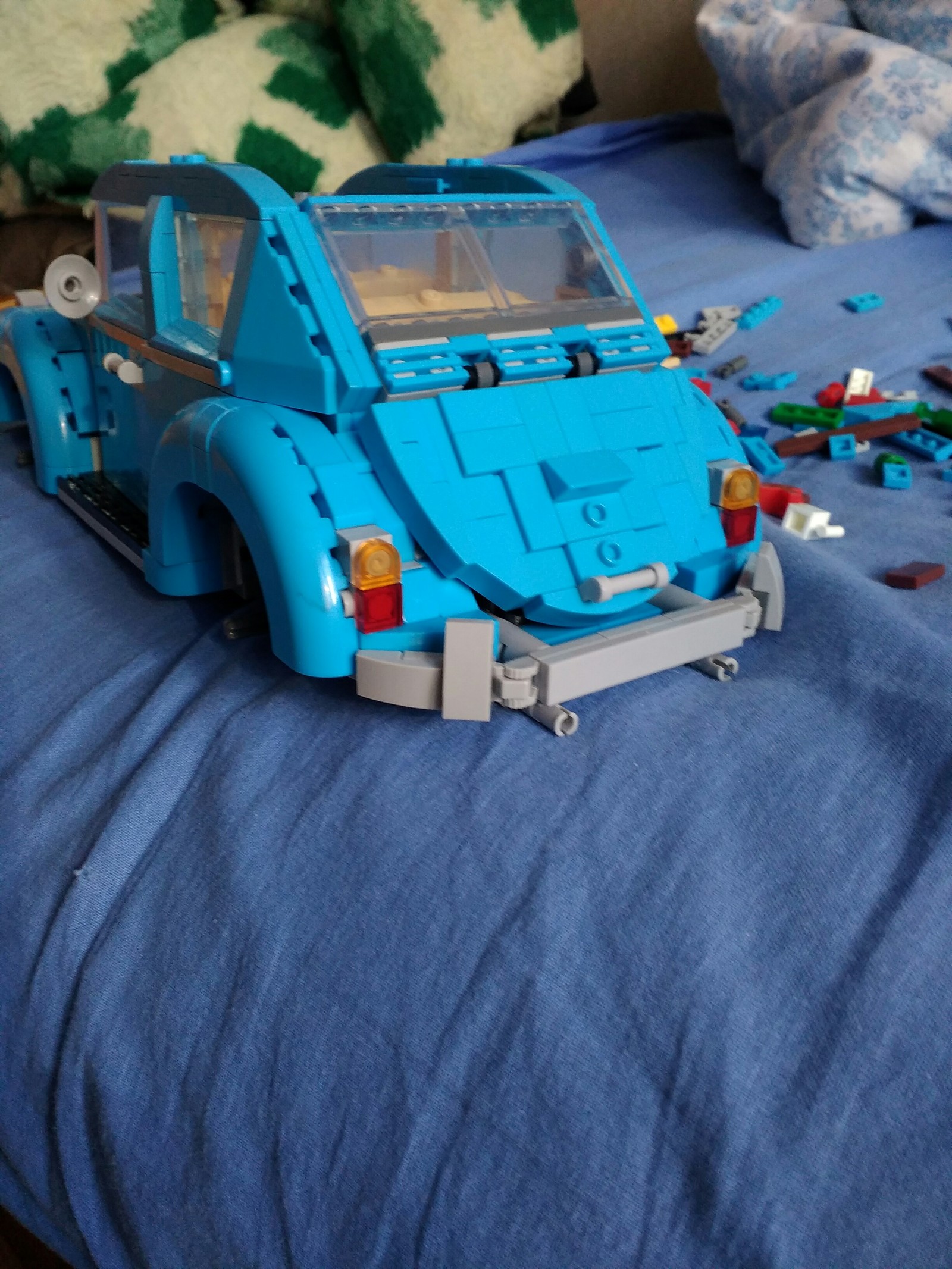 1167 pieces of joy :) - My, Lego, , Volkswagen Beetle, Longpost, Volkswagen beetle