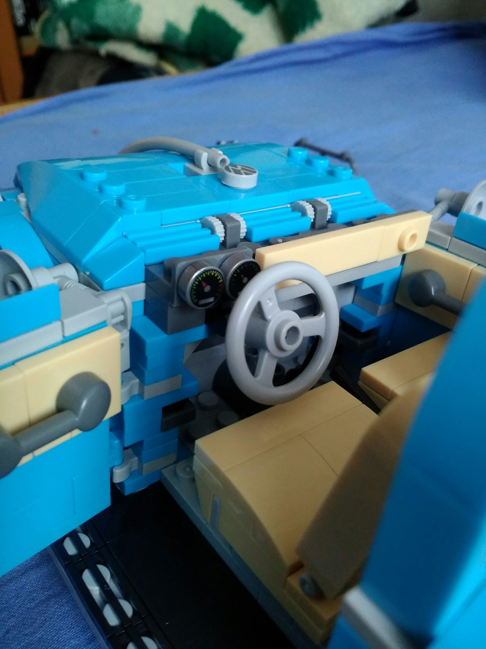 1167 pieces of joy :) - My, Lego, , Volkswagen Beetle, Longpost, Volkswagen beetle