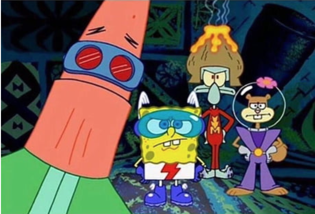 When the whole team bought new skins - SpongeBob, , New, Skins
