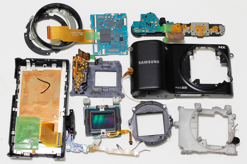 We are repairing samsung 2000 and 3000 - My, Repair of equipment, , Samsung nx, Samsung, Repair of photographic equipment, , , Video, Longpost