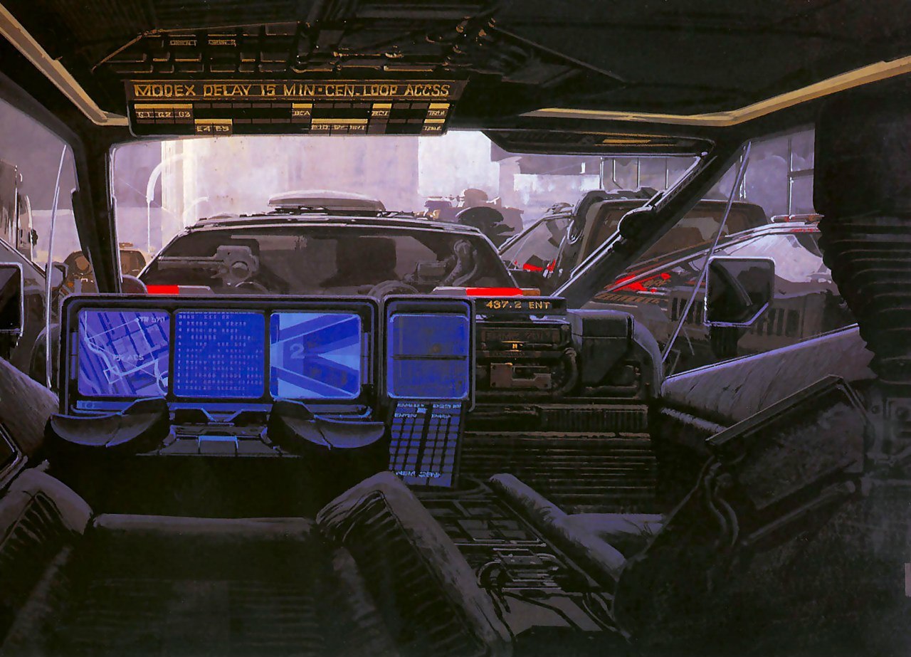 The best fantasy artists. Issue 1: Syd Mead - Art, Design, Retrofuturism, , Longpost, Fantasy