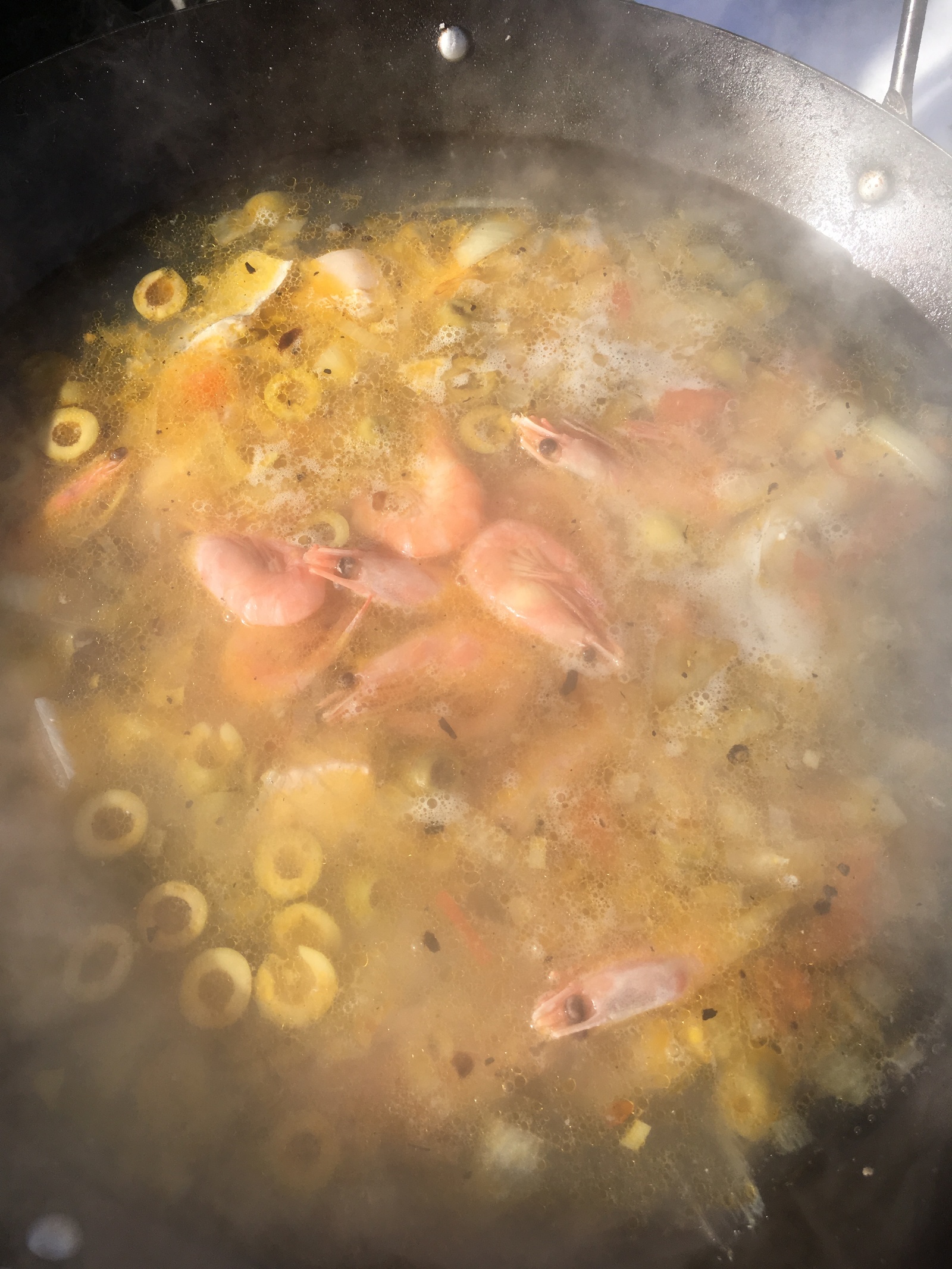 How about some fish soup? - My, Food, Fish soup, Air, Longpost