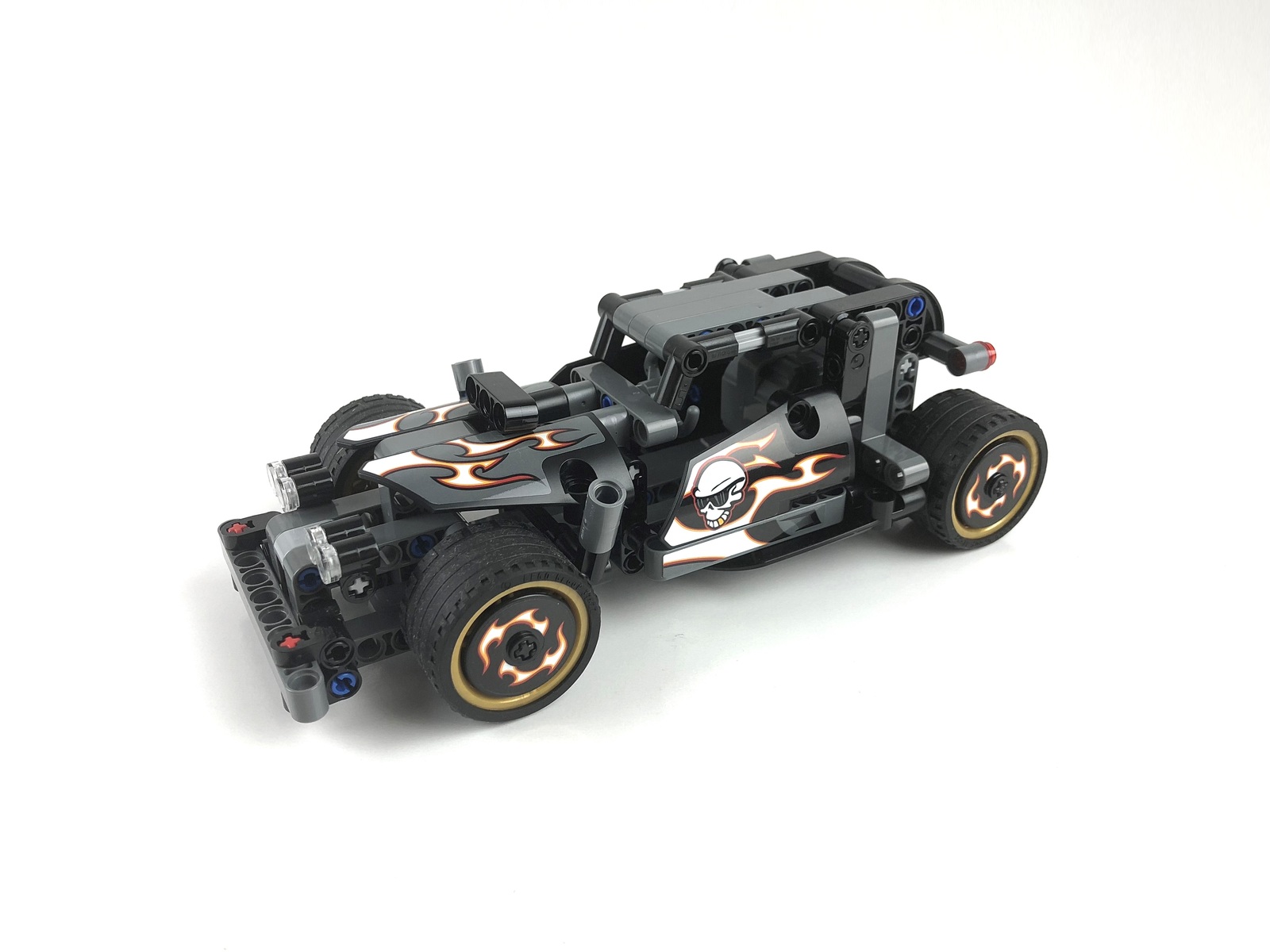 LEGO Technic 42046 Getaway Race Car - Quick build - My, Lego, Assembly, Constructor, Lego technic, Hobby, Racing cars, Longpost