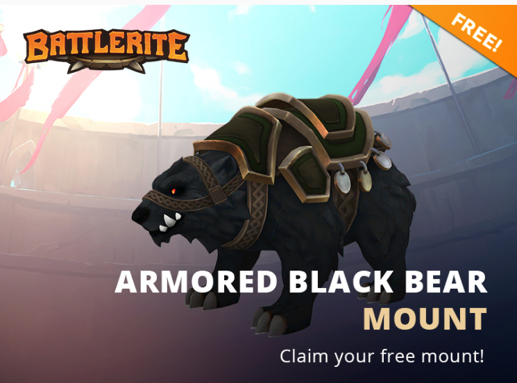 Battlerite - Armored Black Bear (DLC) - Dls, Battlerite, Freebie, Steam keys, Distribution, DLC