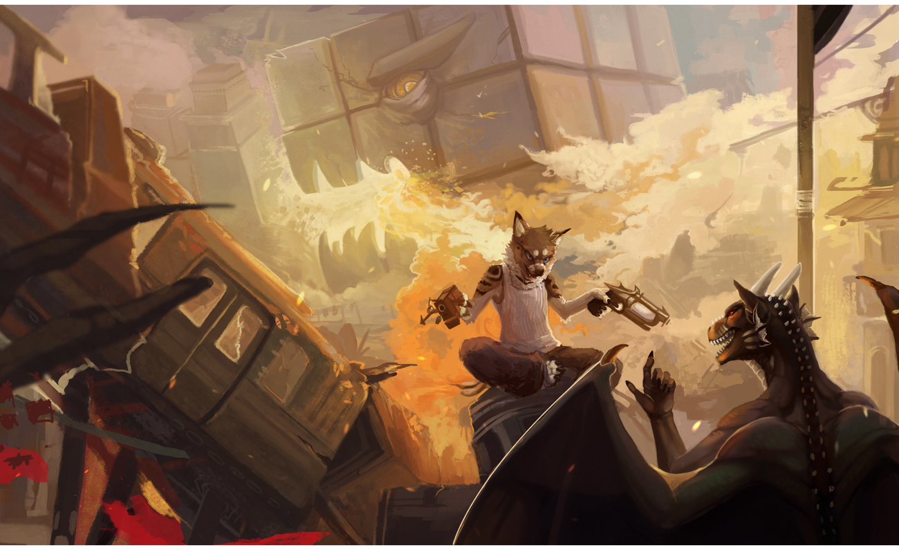 Grounds for Termination - Фурри, Alradeck, Furry Art, Furry Canine, Furry Dragon