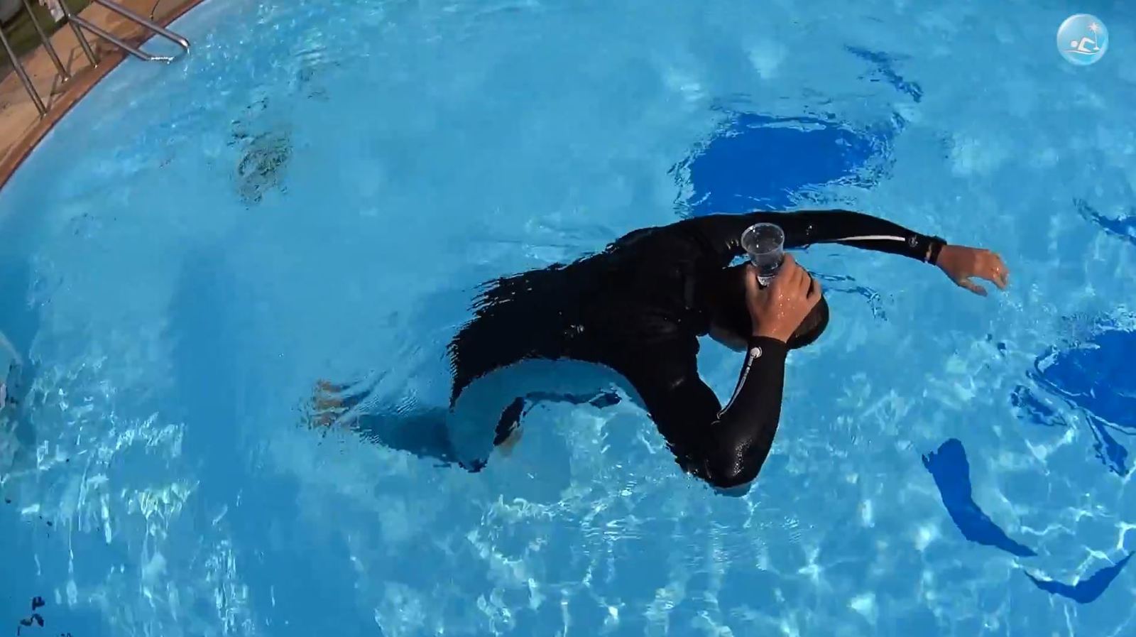 Front crawl swimming: How to learn to lean on the face! - My, , Swimming, Video, Longpost