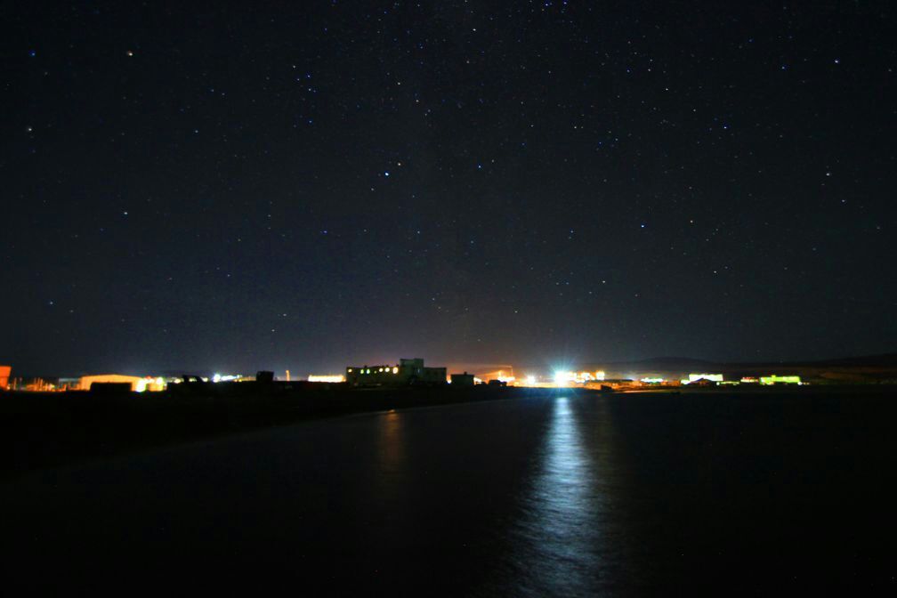 The village of Lawrence. Chukotka Autonomous Okrug. - My, Chukotka, Polar Lights, Longpost