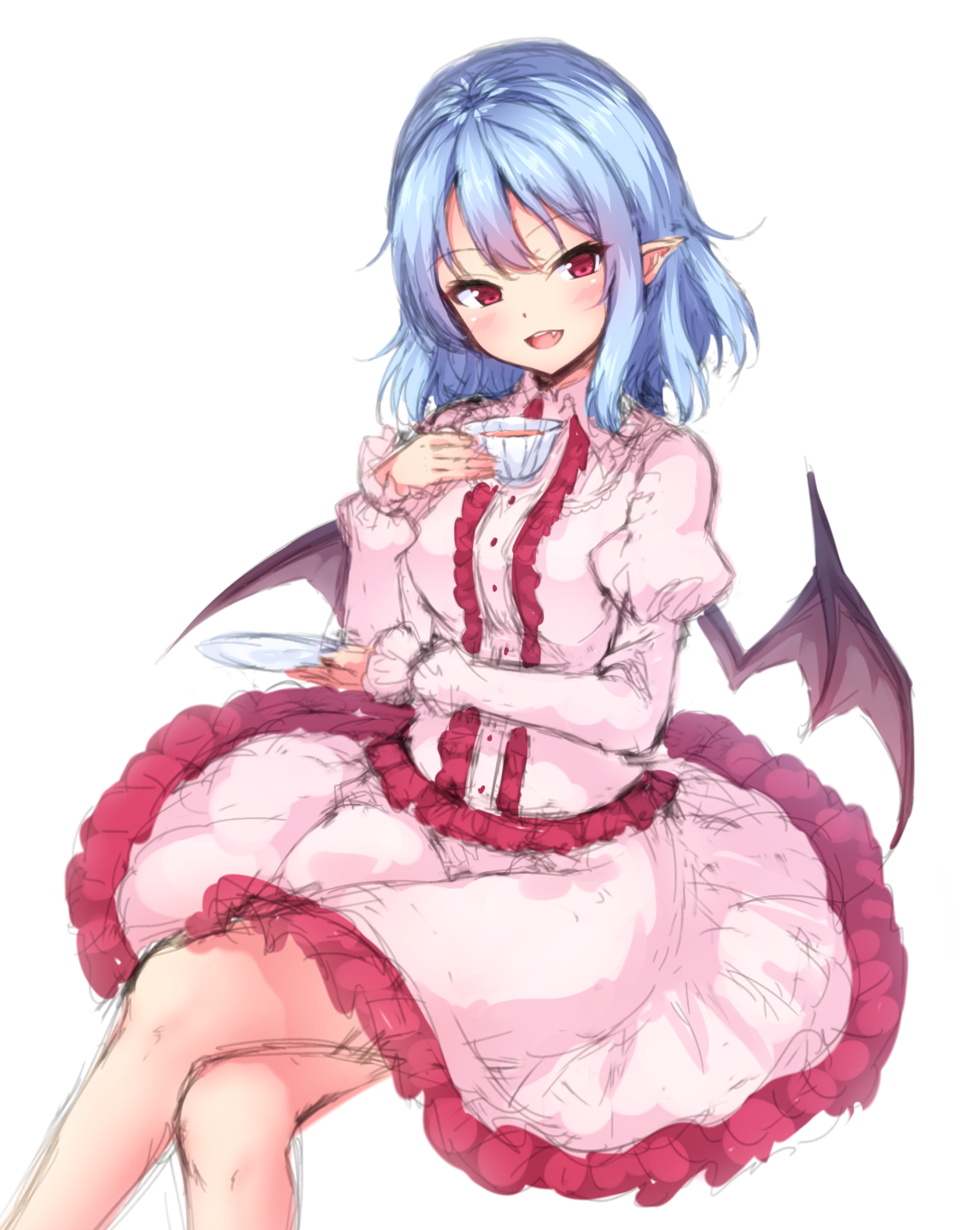 Remilia scarlet - Anime art, Anime, Touhou, Remilia scarlet, 