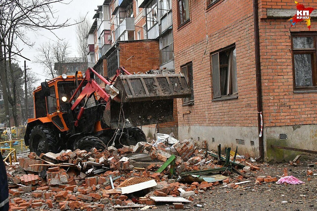 They are not going to demolish the Krasnodar five-story building that suffered from the explosion. - State of emergency, Kuban, Krasnodar, Longpost