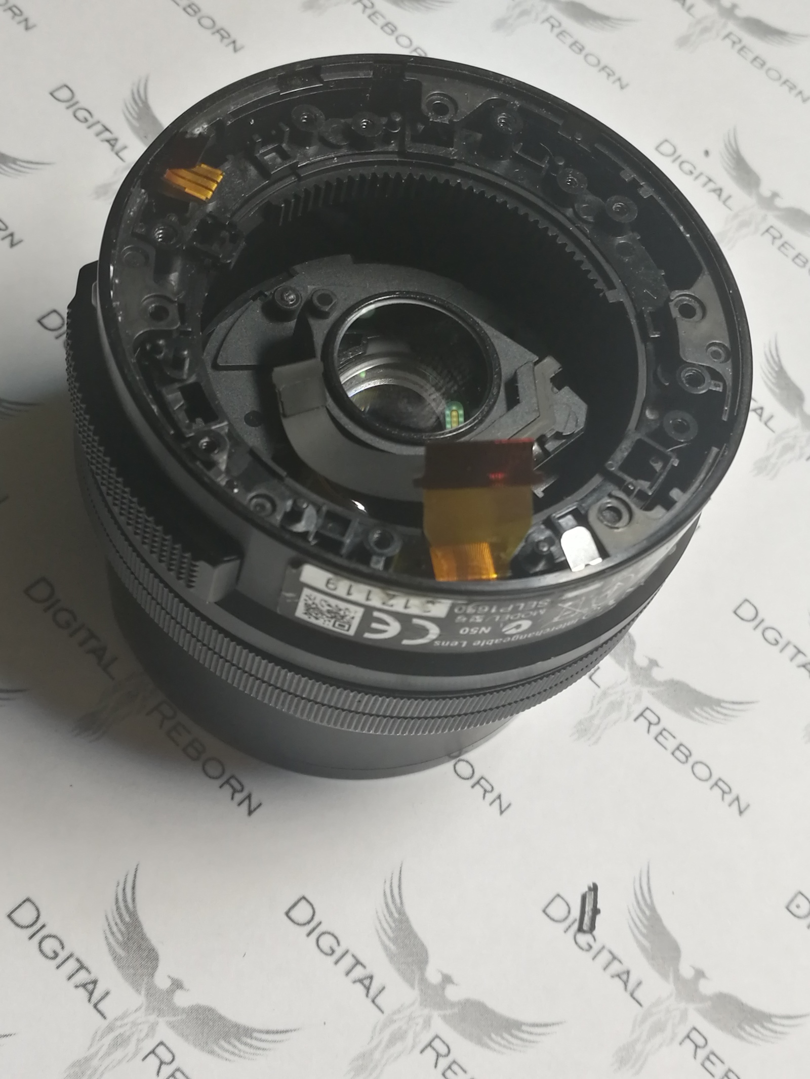 SELP 1650 lens (tear it apart 20 times and it will be like new) - My, Lens, Assembly, Разборки, Longpost