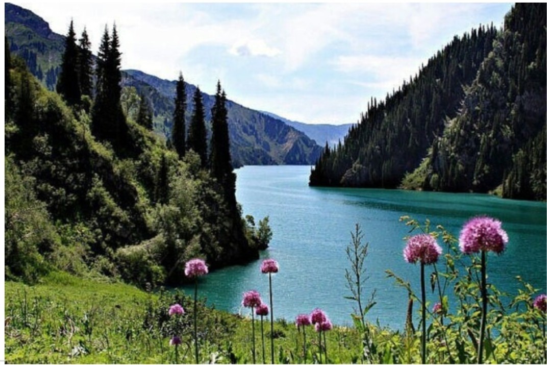 Lake Sary-Chelek, translated as Yellow Bucket - beauty, Travels, The mountains, Hiking, , Lake, The photo, Kyrgyzstan, Hiking