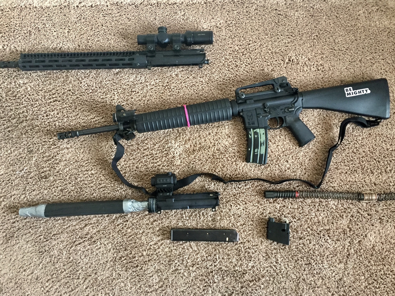 AR-15 Part 3 - Modularity and Versatility - My, Rifle, , Ar-15, Weapon, Firearms, USA, Longpost