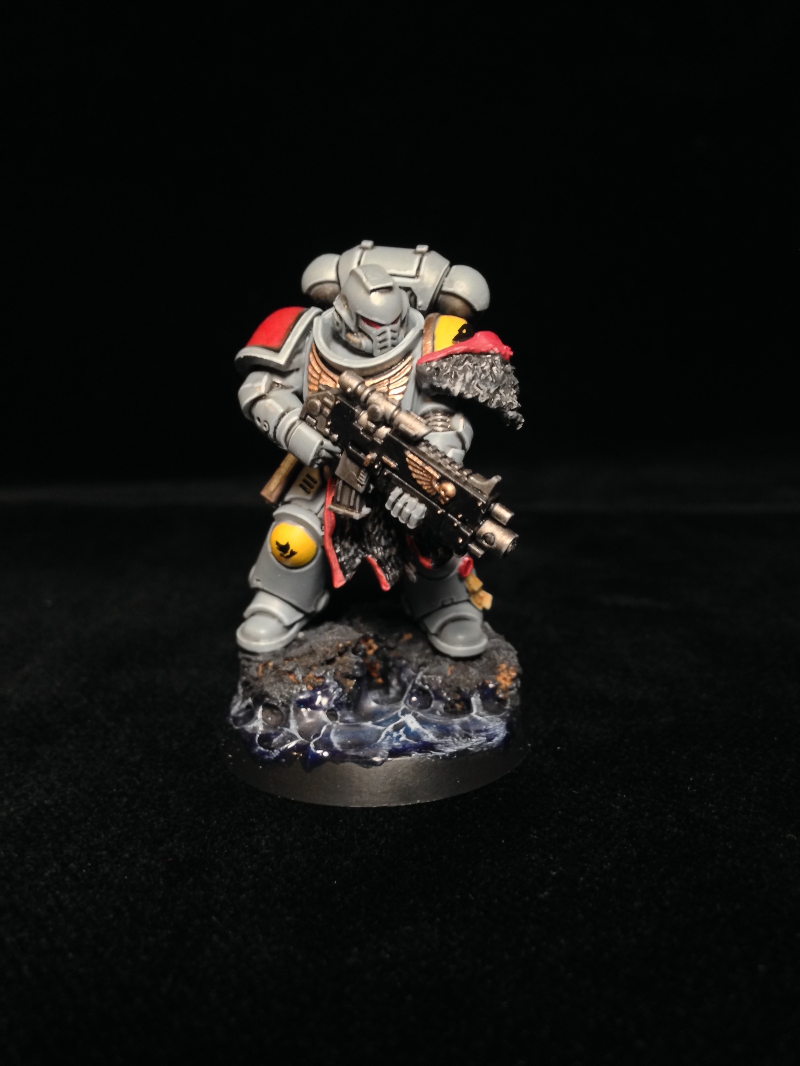 I am a woolly wolf! God, how good I am, how powerful my paws are! (C) - My, Warhammer 40k, Wh miniatures, Space wolves, Primaris space marines, Longpost