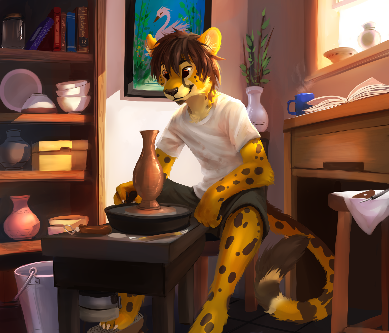 An Artist's Passion - Furry, Thanshuhai, Art