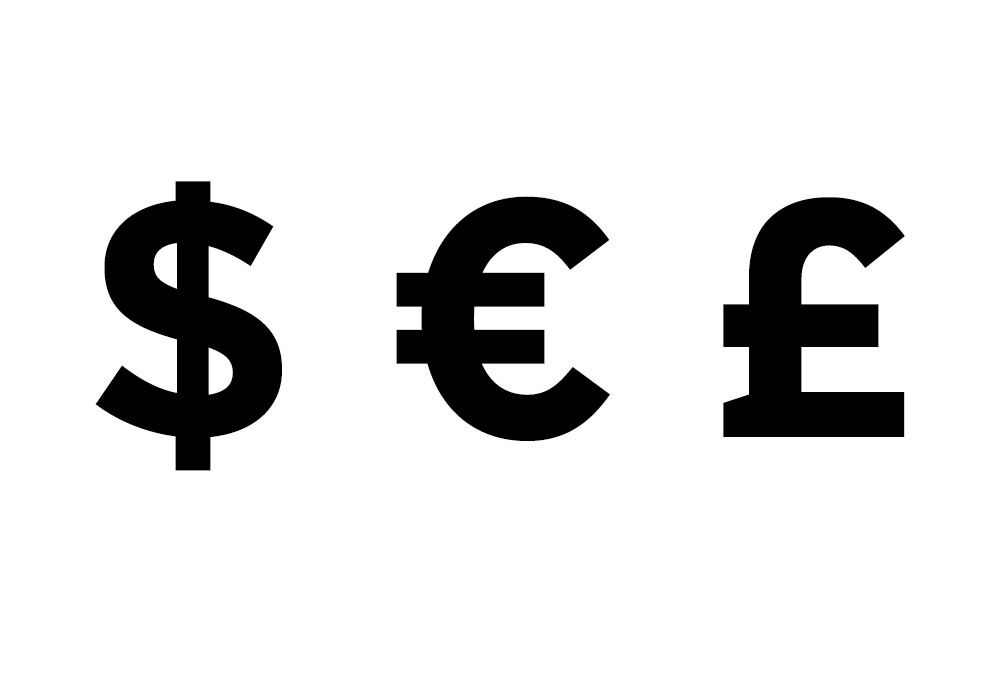 Знаки иностранной валюты. Знак доллара и евро. Значки валют. Знак евро. Символ доллара и евро.