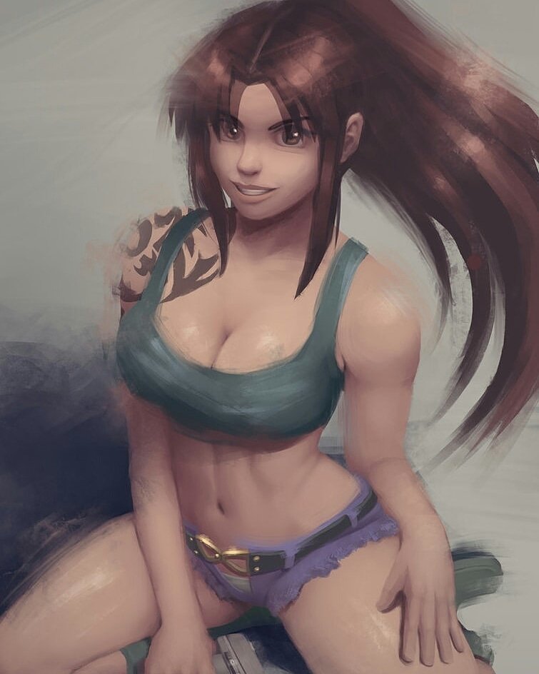 Revy - Аниме, Арт, Anime Art, Black Lagoon