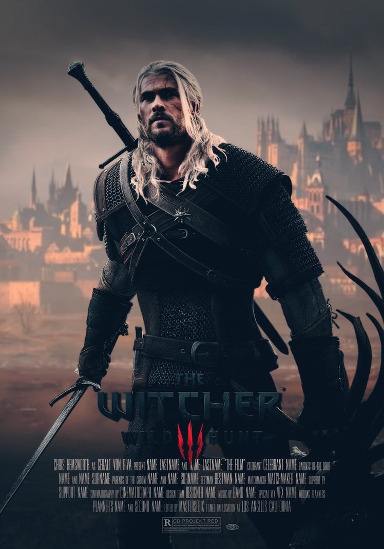 Chris Hemsworth - Thor, Witcher, Chris Hemsworth, Netflix, Not mine