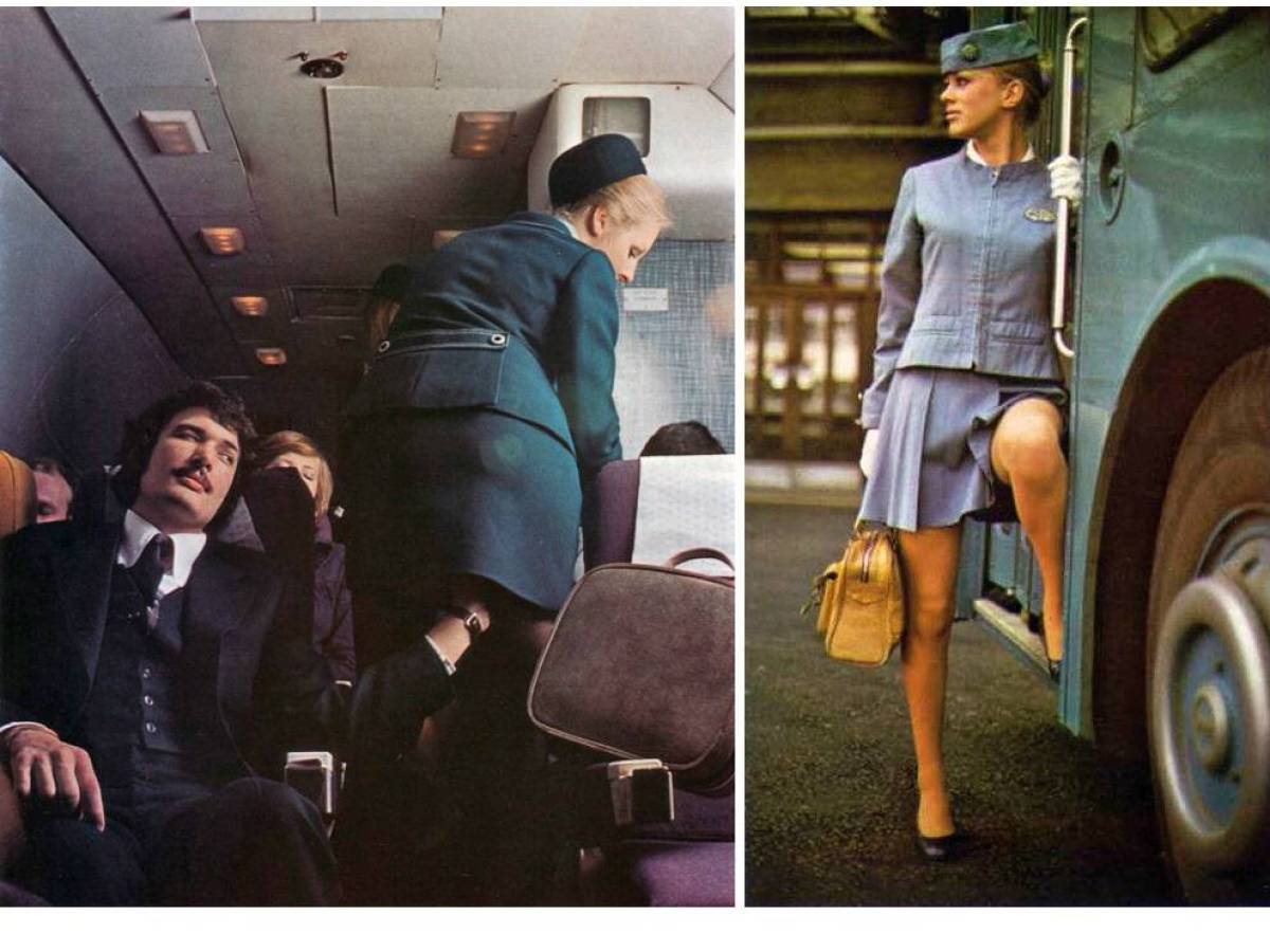 Flight attendants in the 60s were supposed to be sexy and single - Stewardess, Dashing 60s, , Longpost