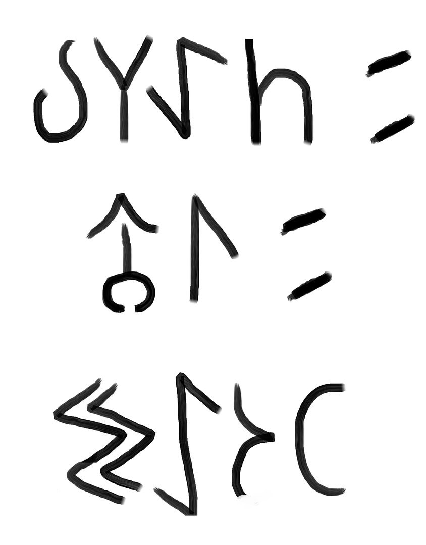 I came across this picture, it is very interesting what is written here. - My, Runes, Mystic, Help, Translation, Urgently, Interesting