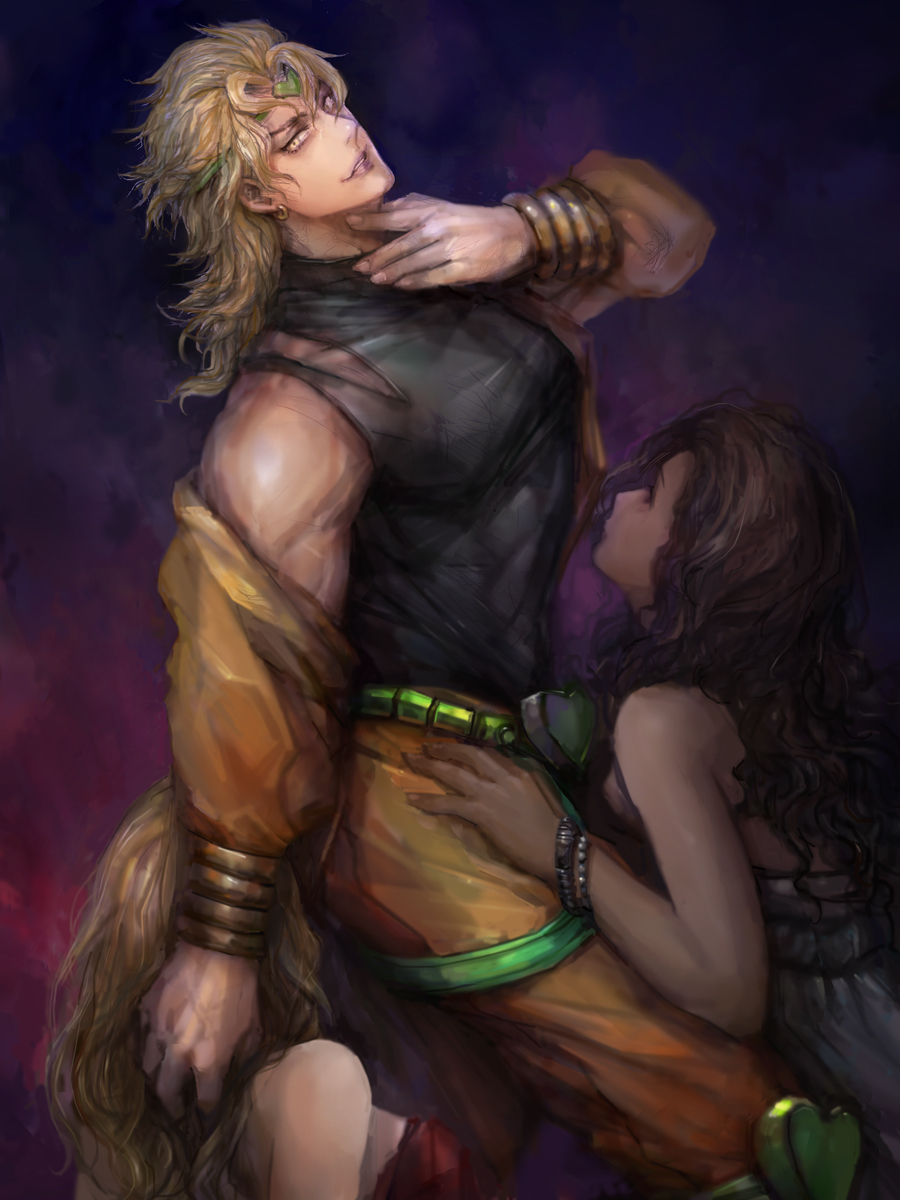 D I O Brando - Anime art, Anime, Jojos bizarre adventure, Pixiv, Art